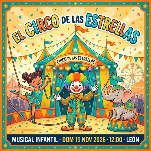 Cartel de El Circo de las Estrellas