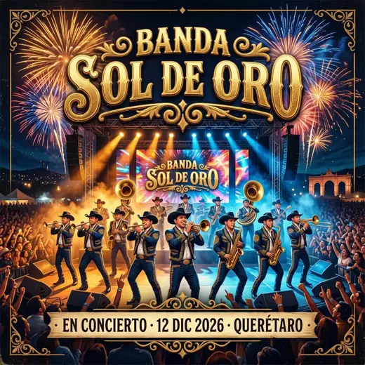 Cartel de Banda Sol de Oro